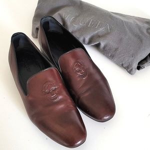 Alexander McQueen Leather Loafers